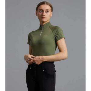 Aura Ladies Short Sleeve Riding Top