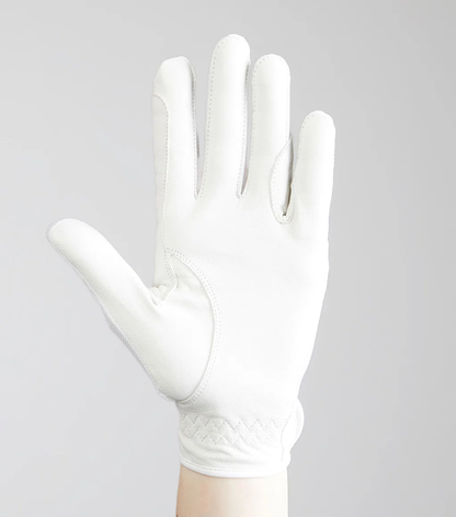 Bordoni Leather Mesh Riding Gloves
