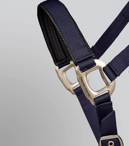 Plain Padded Head Collar with Lead Rope