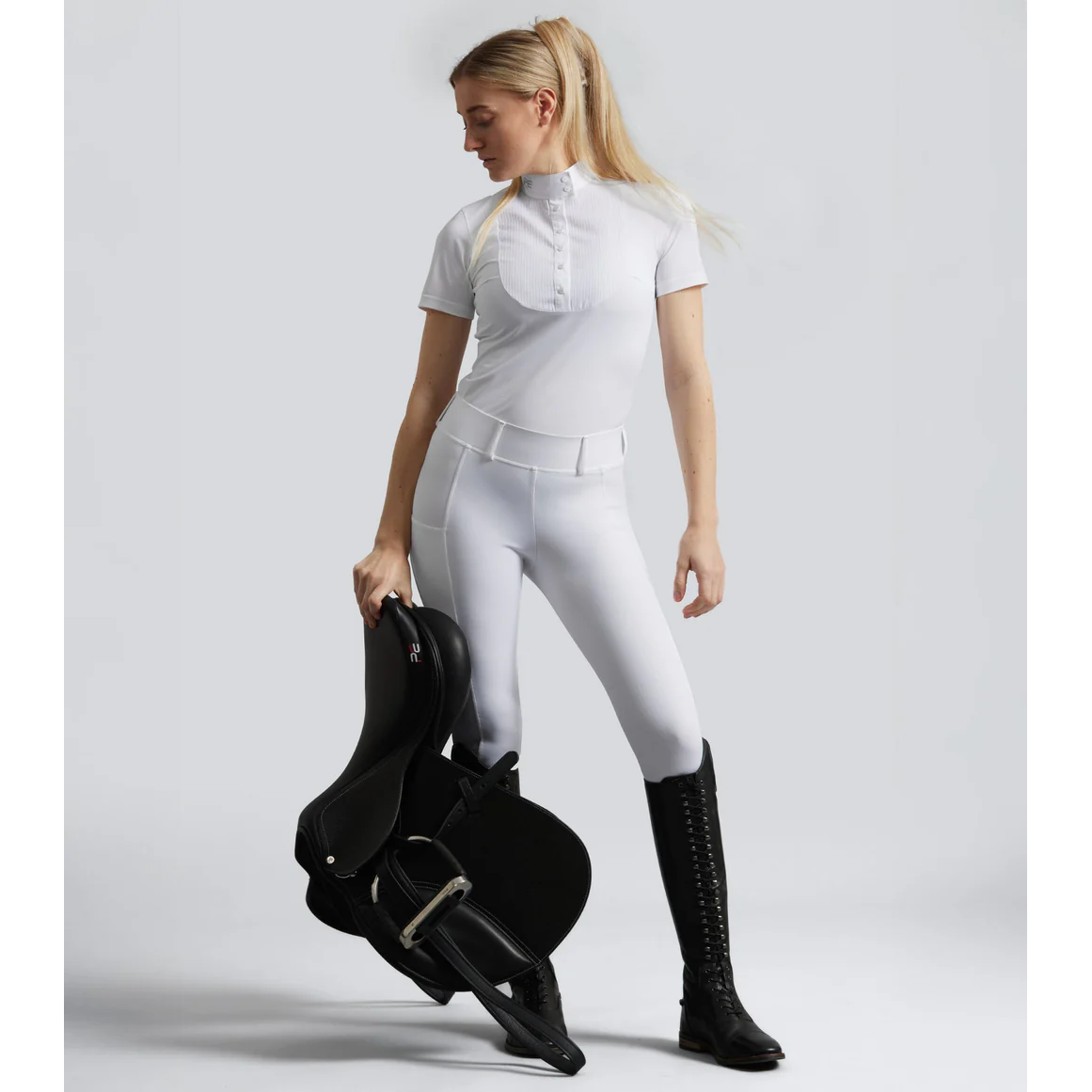 Luceo Women's Gel Knee Competition Riding Tights