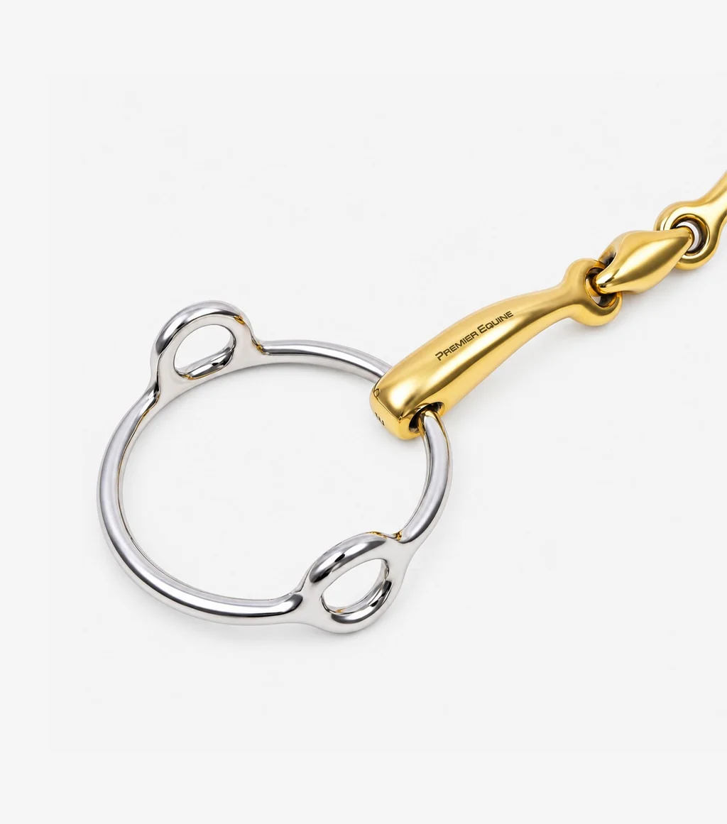 Aurion Loose Ring Gag Double Jointed with Lozenge