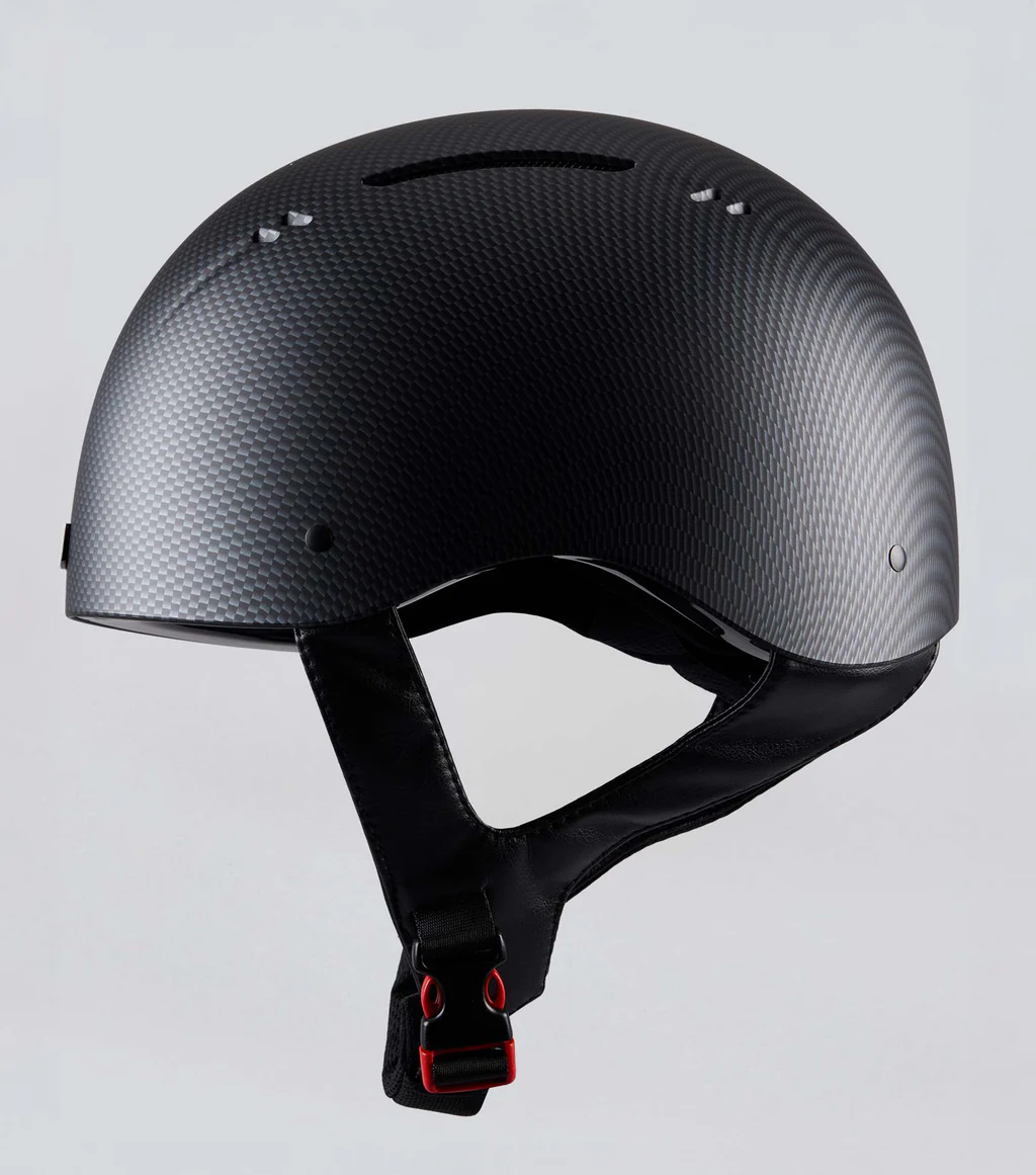 Artemis Matte Jockey Skull Cap