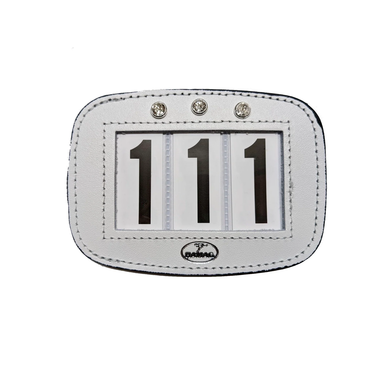 Leather Saddle Cloth Number Holders (Pair)
