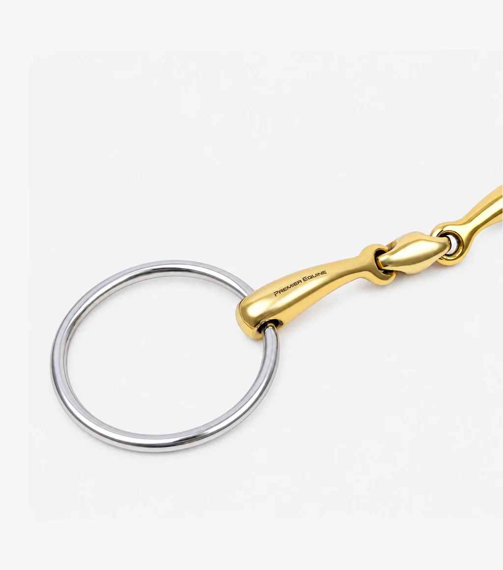Aurion Loose Ring Double Jointed Snaffle with Lozenge