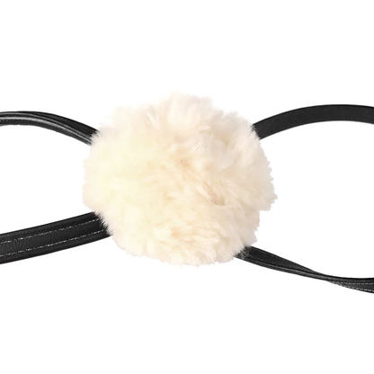 Grackle Noseband with Sheepskin
