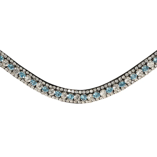 Baby Blue Crystal Browband
