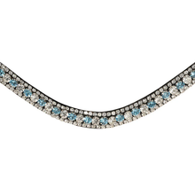 Load image into Gallery viewer, Baby Blue Crystal Browband