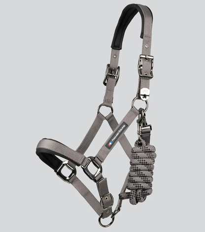 Corda Padded Head Collar with Lead Rope
