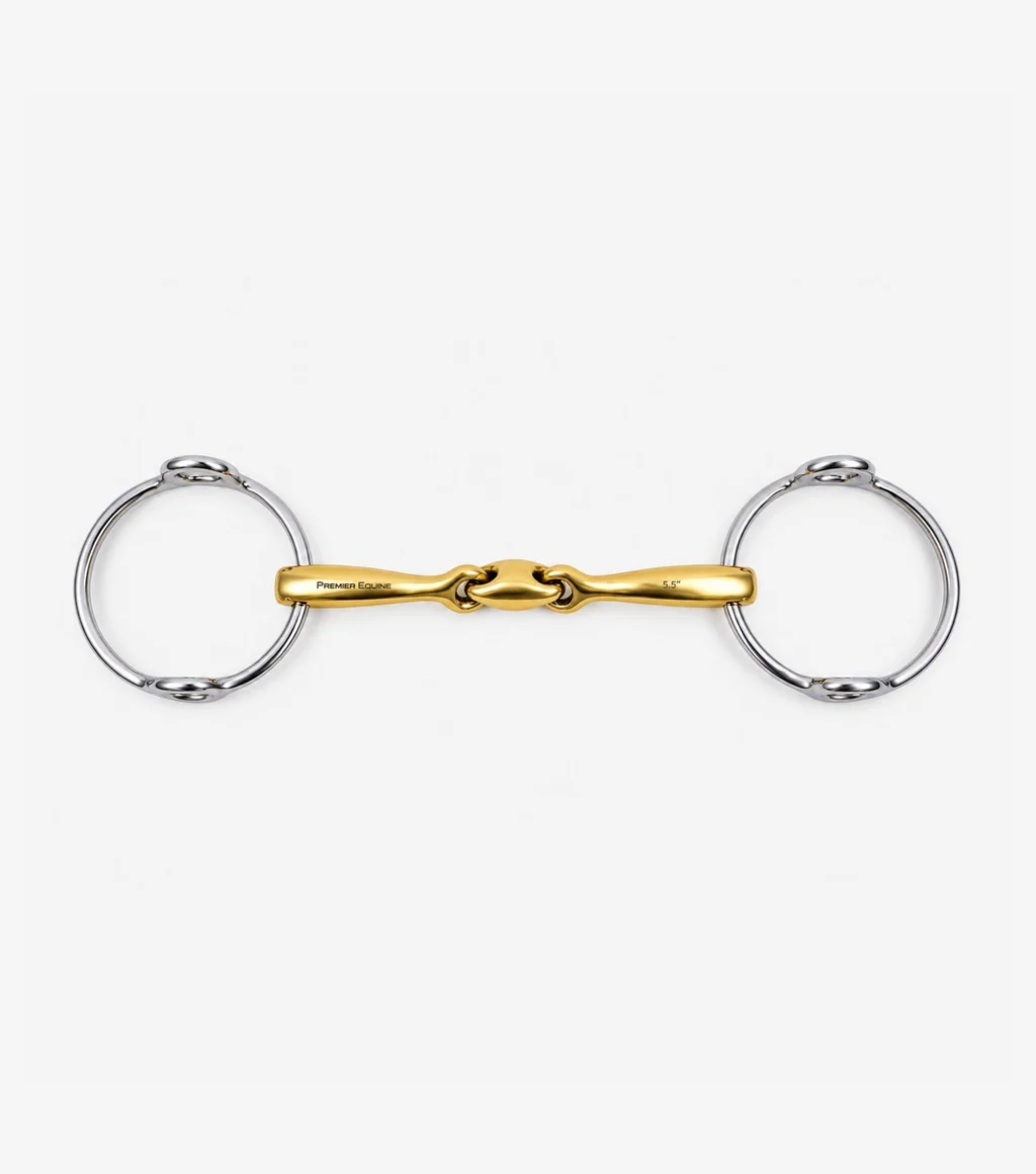 Aurion Loose Ring Gag Double Jointed with Lozenge