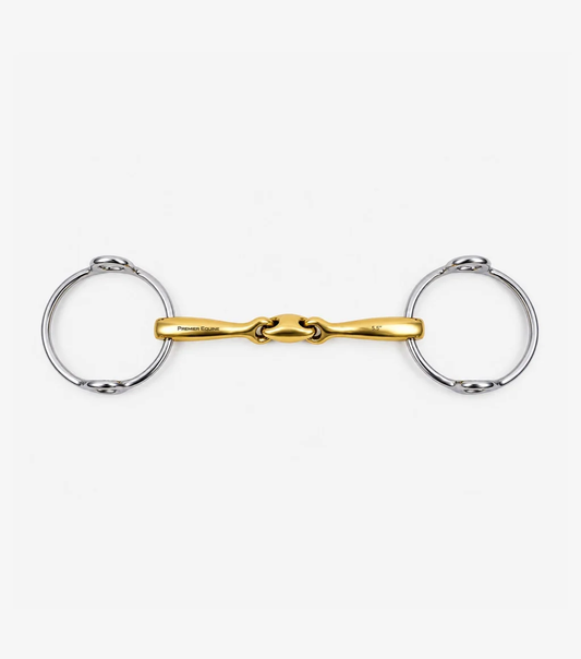 Aurion Loose Ring Gag Double Jointed with Lozenge