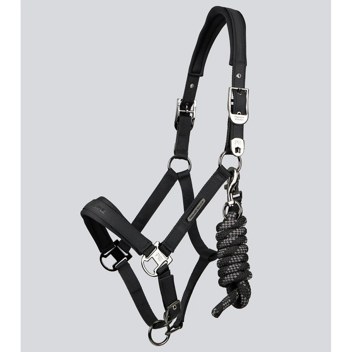 Duco Padded Head Collar with Lead Rope