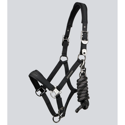 Duco Padded Head Collar with Lead Rope