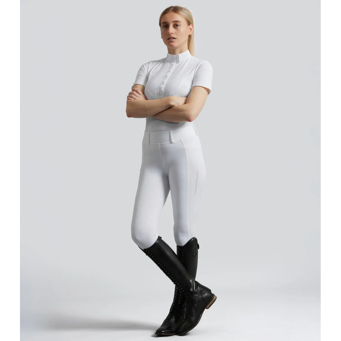 Luceo Women's Gel Knee Competition Riding Tights