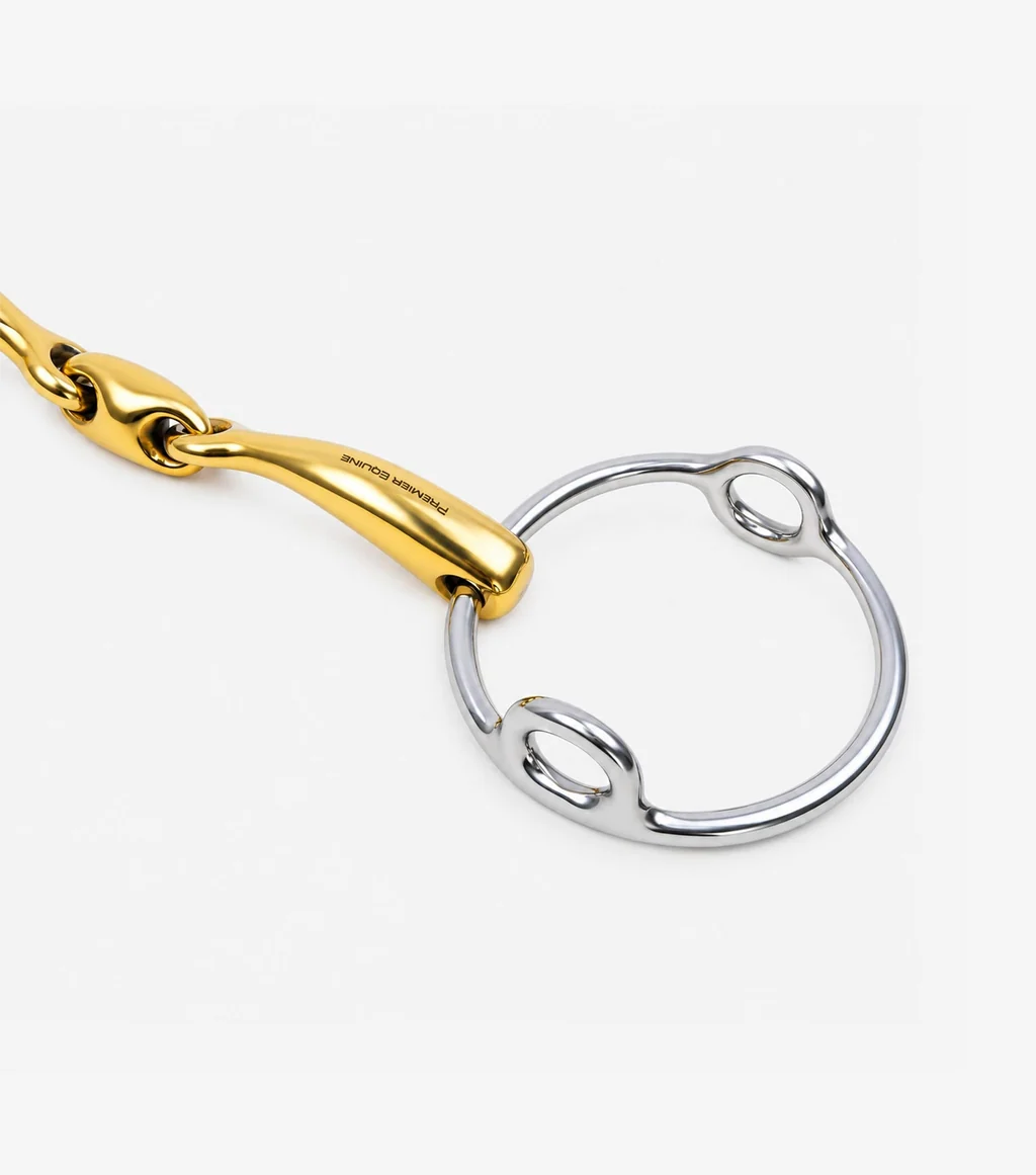 Aurion Loose Ring Gag Double Jointed with Lozenge