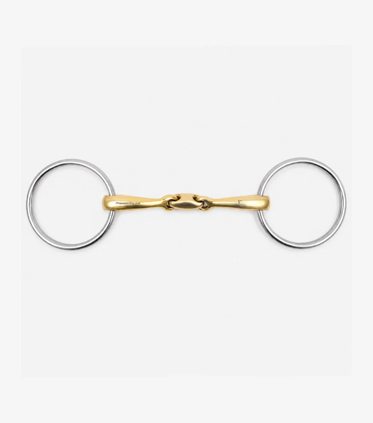 Aurion Loose Ring Double Jointed Snaffle with Lozenge