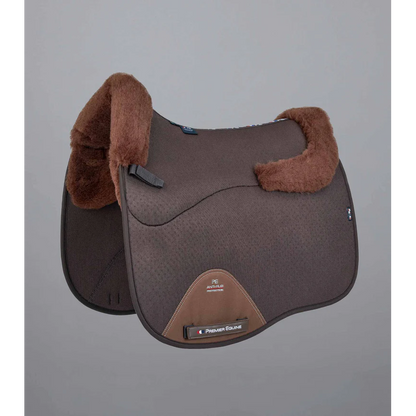 Close Contact Airtechnology Shockproof Wool Saddle Pad - Dressage Square