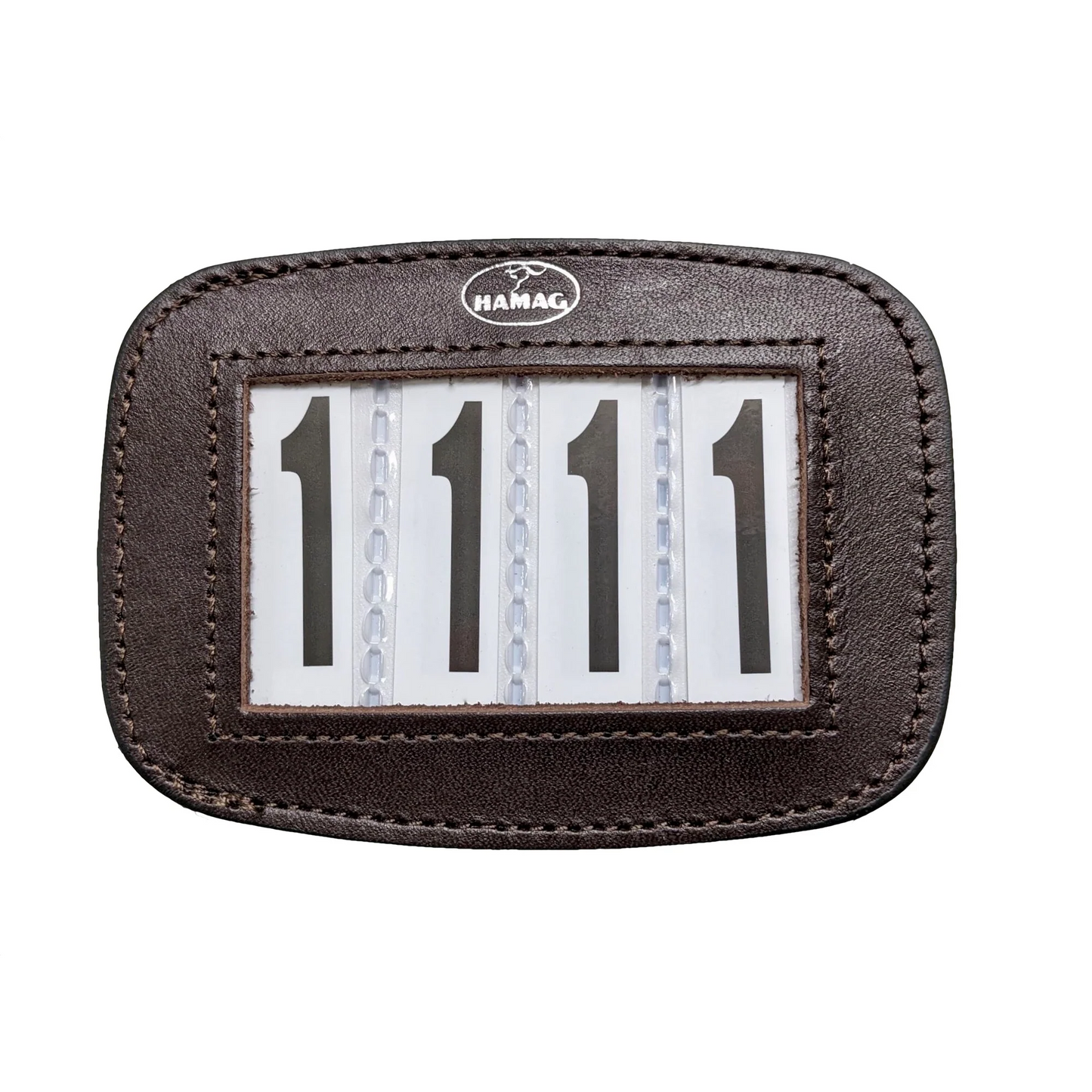 Leather Bridle Number Holders (Pair)