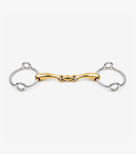Aurion Loose Ring Gag Double Jointed with Lozenge