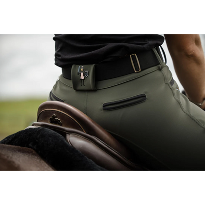 DW Endura Military Green Breech - Full Seat Grip - S (10)