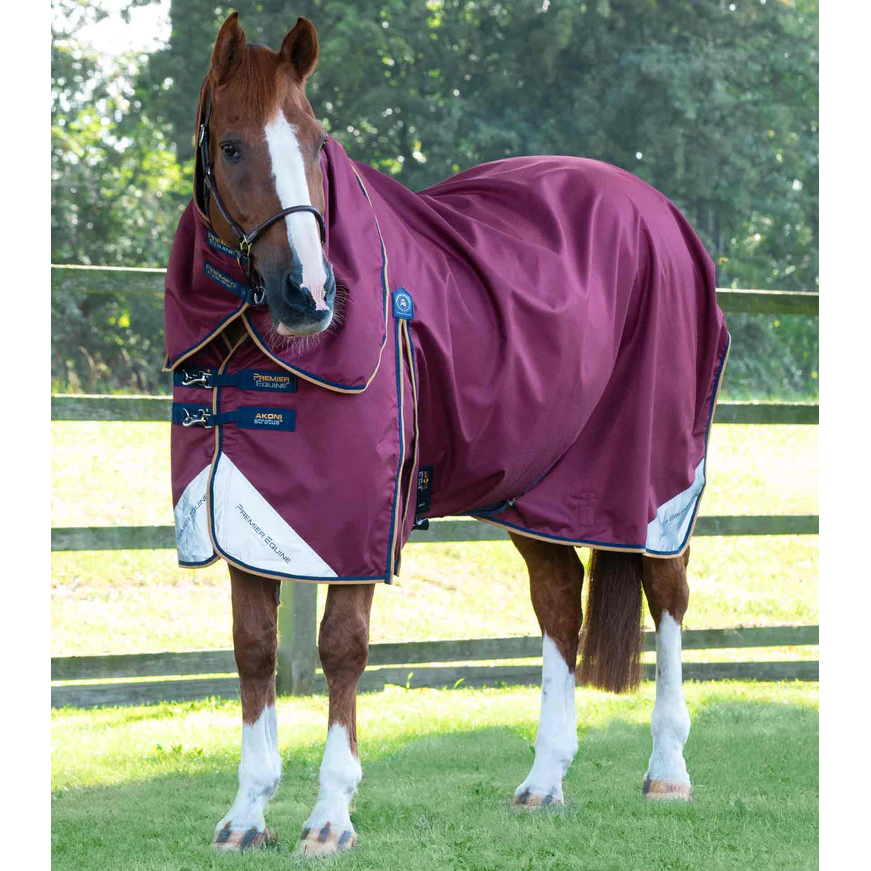 Akoni 0g Turnout Rug with Classic Neck Cover