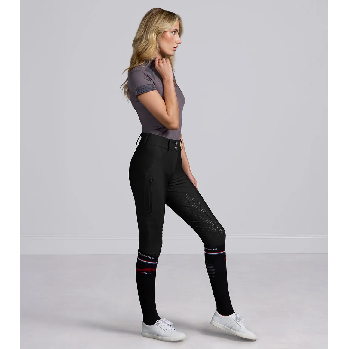 Amnis Women's Waterproof Gel Full Seat Riding Breeches