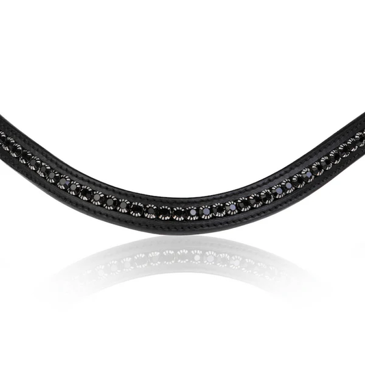 Black Swarovski Browband