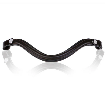 Classic Curved Leather Browband