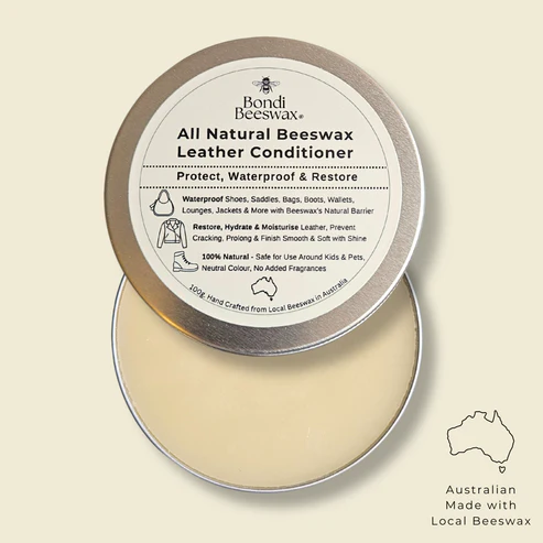 All Natural Beeswax Leather Conditioner 100g