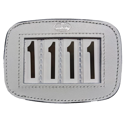 Leather Bridle Number Holders (Pair)