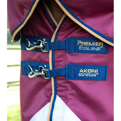 Akoni 0g Turnout Rug with Classic Neck Cover