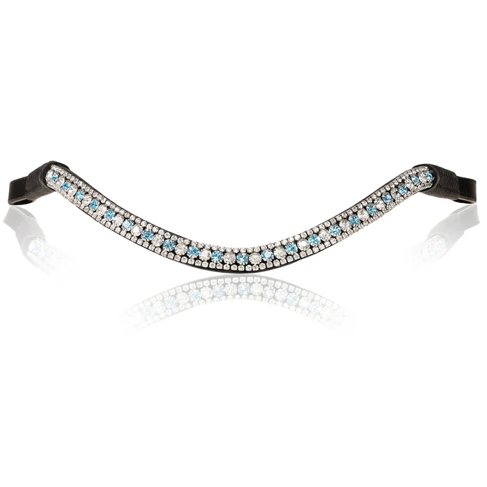 Baby Blue Crystal Browband