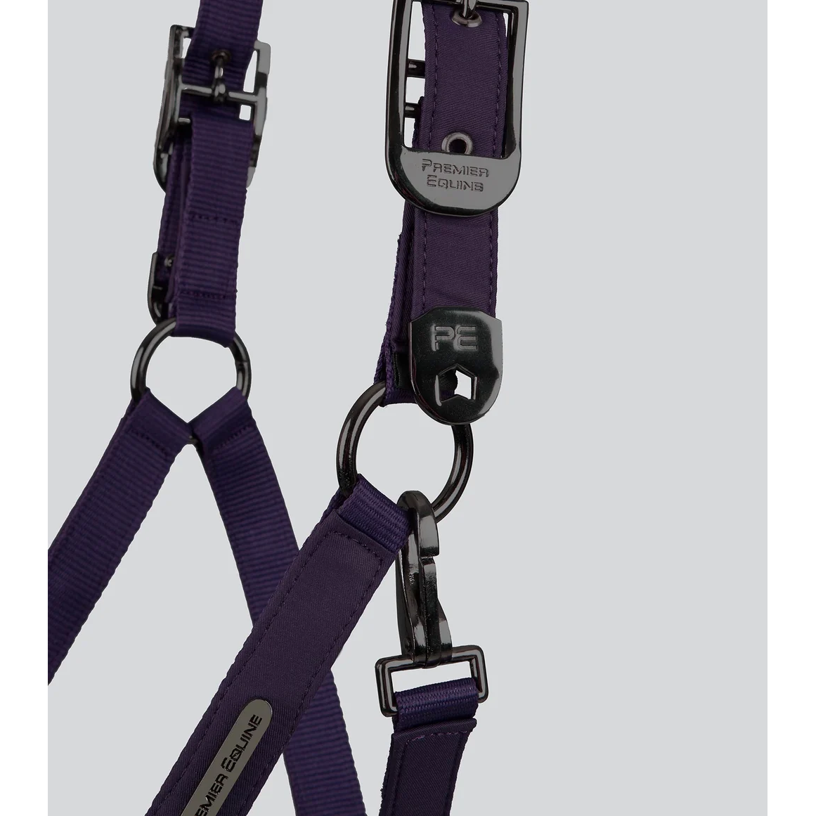 Duco Padded Head Collar with Lead Rope