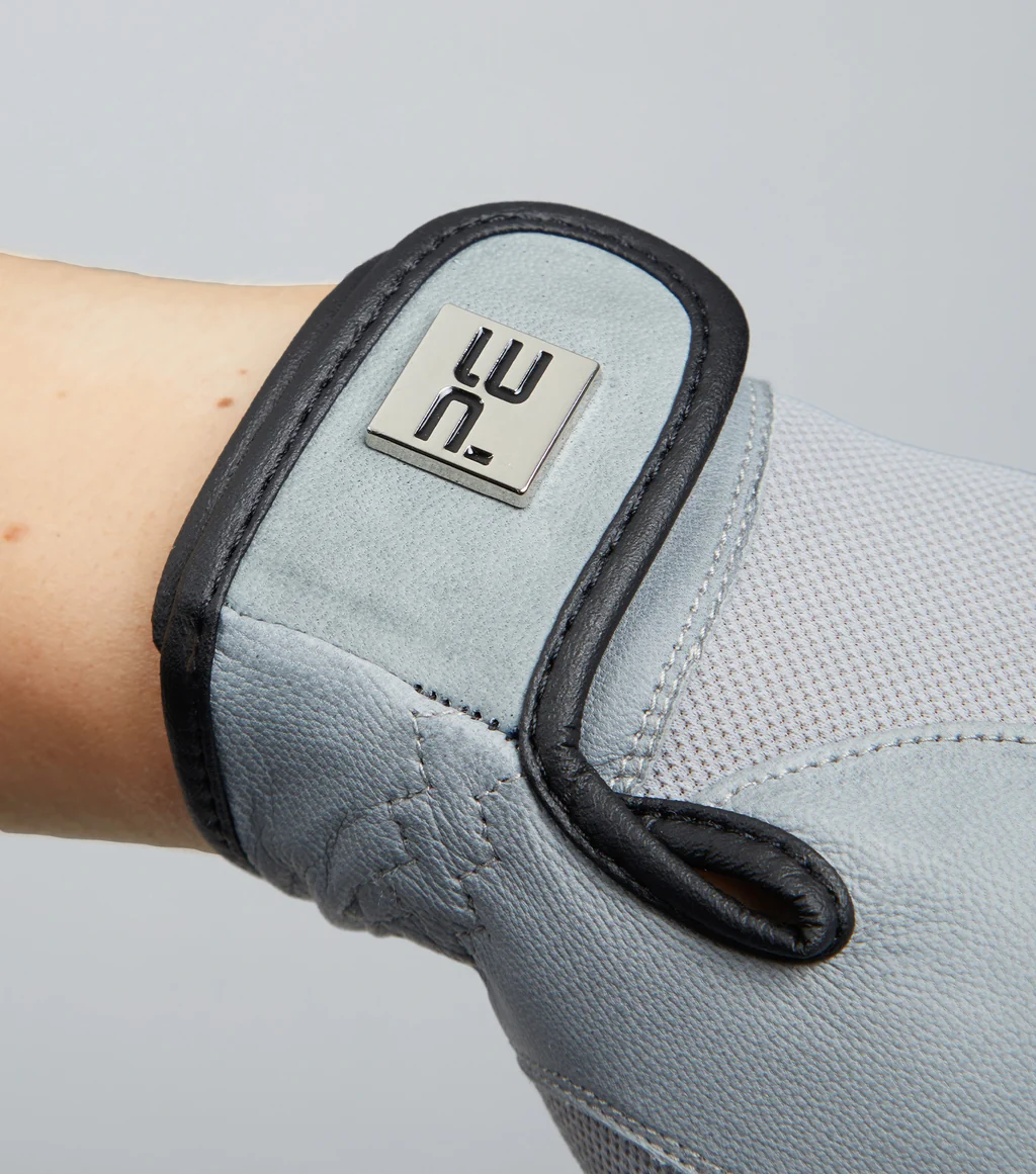 Bordoni Leather Mesh Riding Gloves