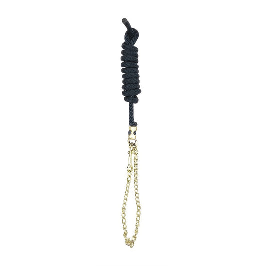 Black Nylon Lead w/Chain