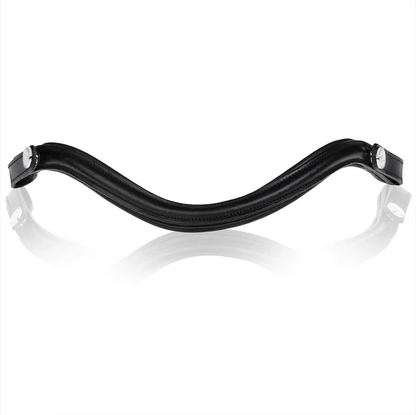 Classic Curved Leather Browband