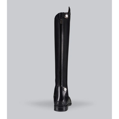 Astra Womens Lace Front Tall Leather Riding Boots