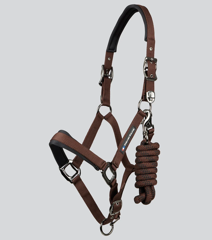 Corda Padded Head Collar with Lead Rope