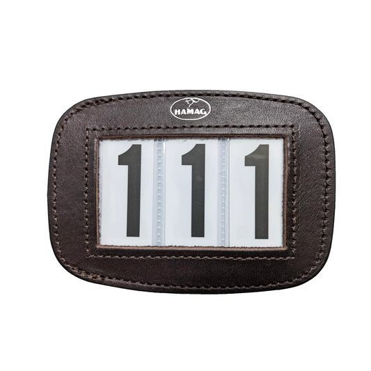 Leather Bridle Number Holders (Pair)