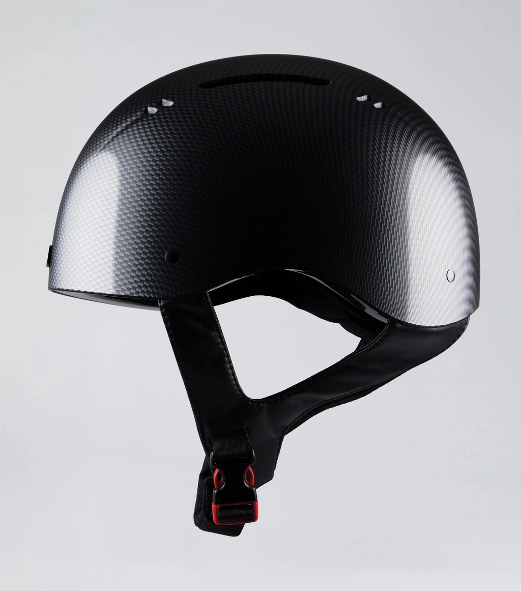 Artemis Gloss Jockey Skull Cap