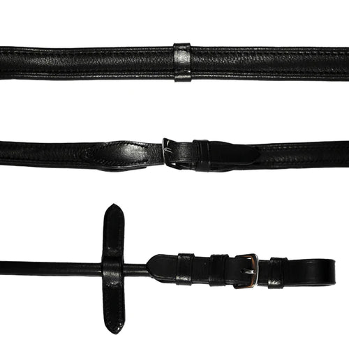 Padded Nappa (Rolled) Leather Reins