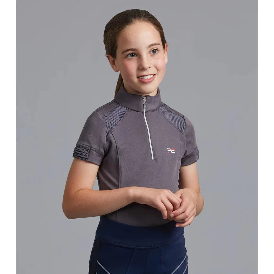 Mini Remisa Girl's Technical Short Sleeve Riding Top
