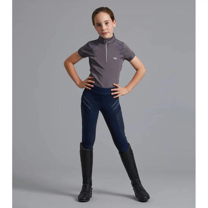 Mini Remisa Girl's Technical Short Sleeve Riding Top