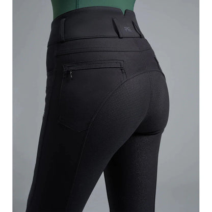 Virtue Ladies Full Seat Gel Riding Breeches - Black/UK 10