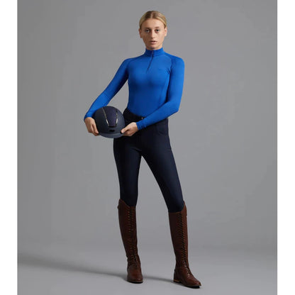 Virtue Ladies Full Seat Gel Riding Breeches - Black/UK 10