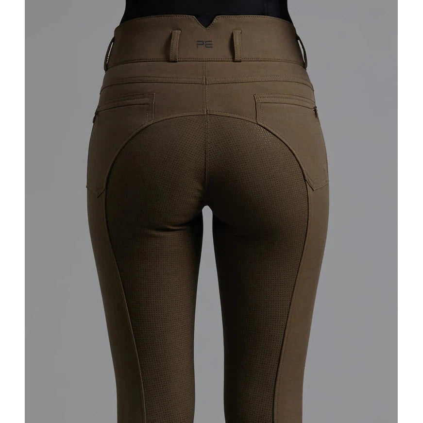Virtue Ladies Full Seat Gel Riding Breeches - Black/UK 10