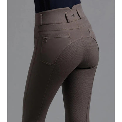 Virtue Ladies Full Seat Gel Riding Breeches - Black/UK 10