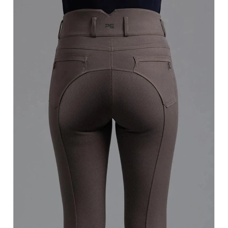 Virtue Ladies Full Seat Gel Riding Breeches - Black/UK 10