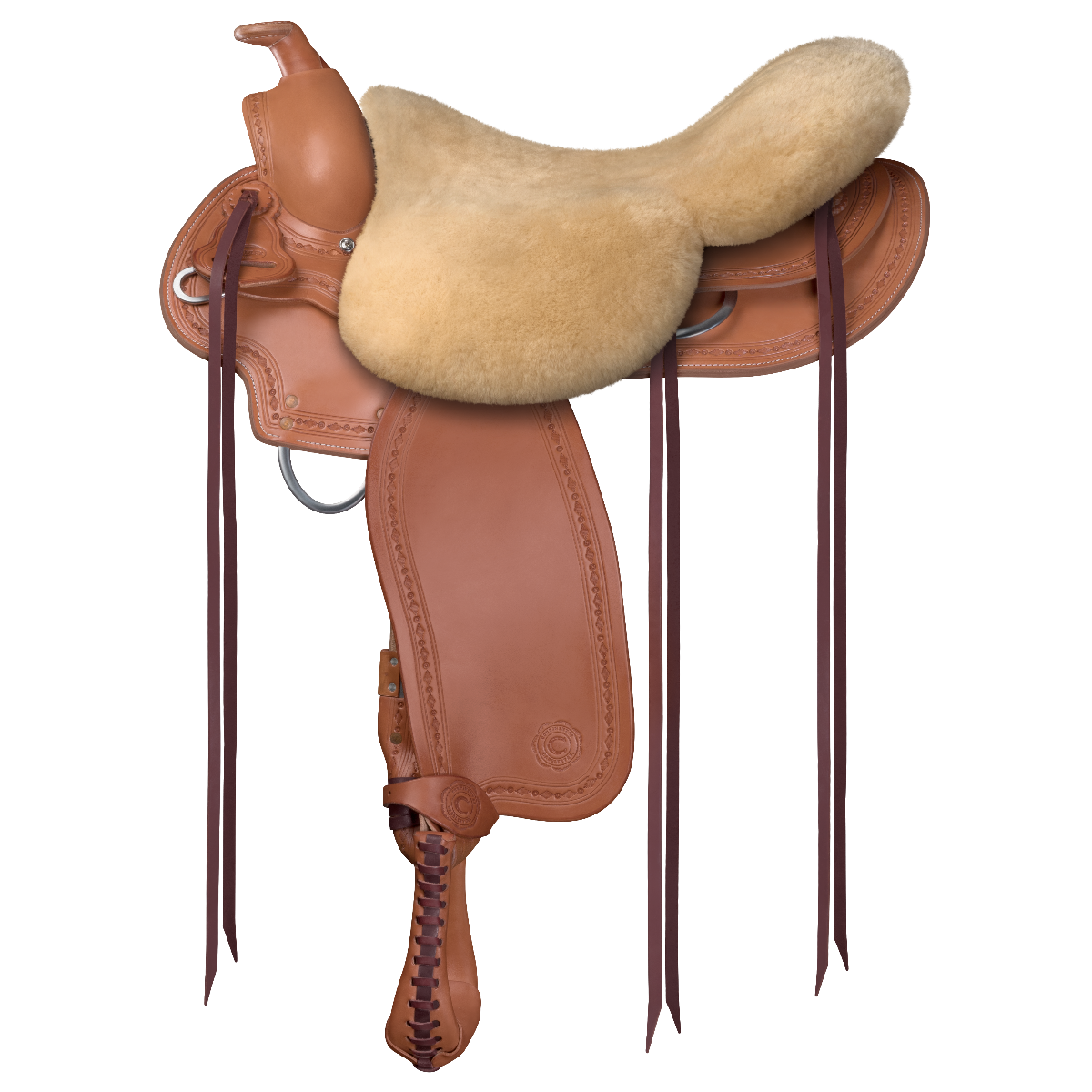Lambskin seat saver - Western Saddle