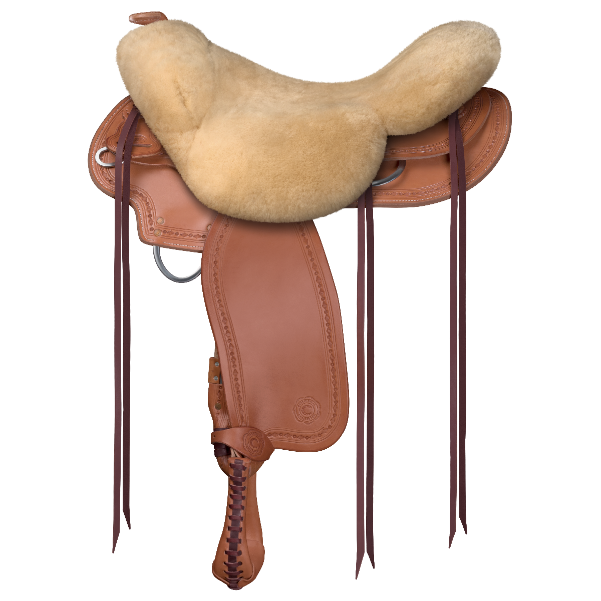 Lambskin seat saver - Western Saddle