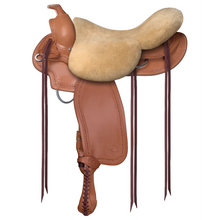Load image into Gallery viewer, Lambskin seat saver - Western Saddle